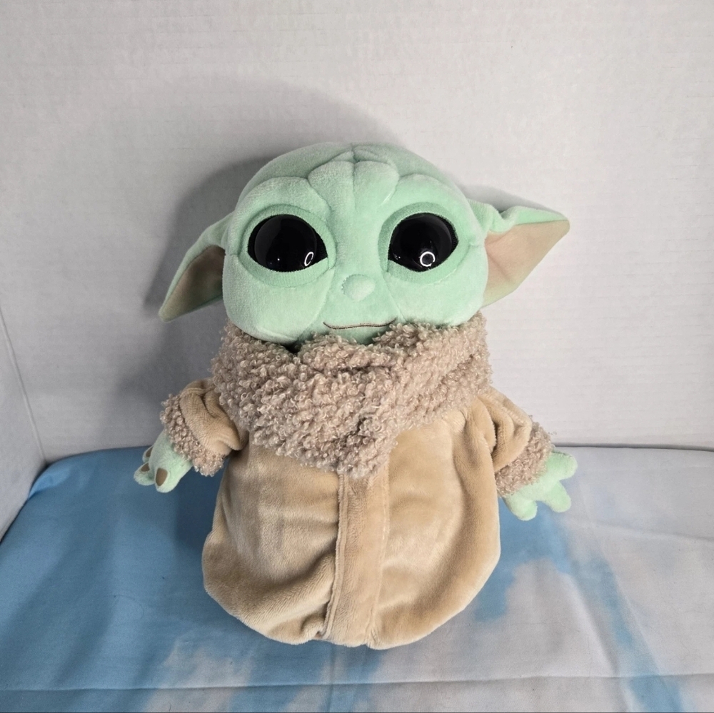 Baby Yoda Plush Stuffed Animal 9" Grogu Doll Star Wars The Mandalorian Mattel